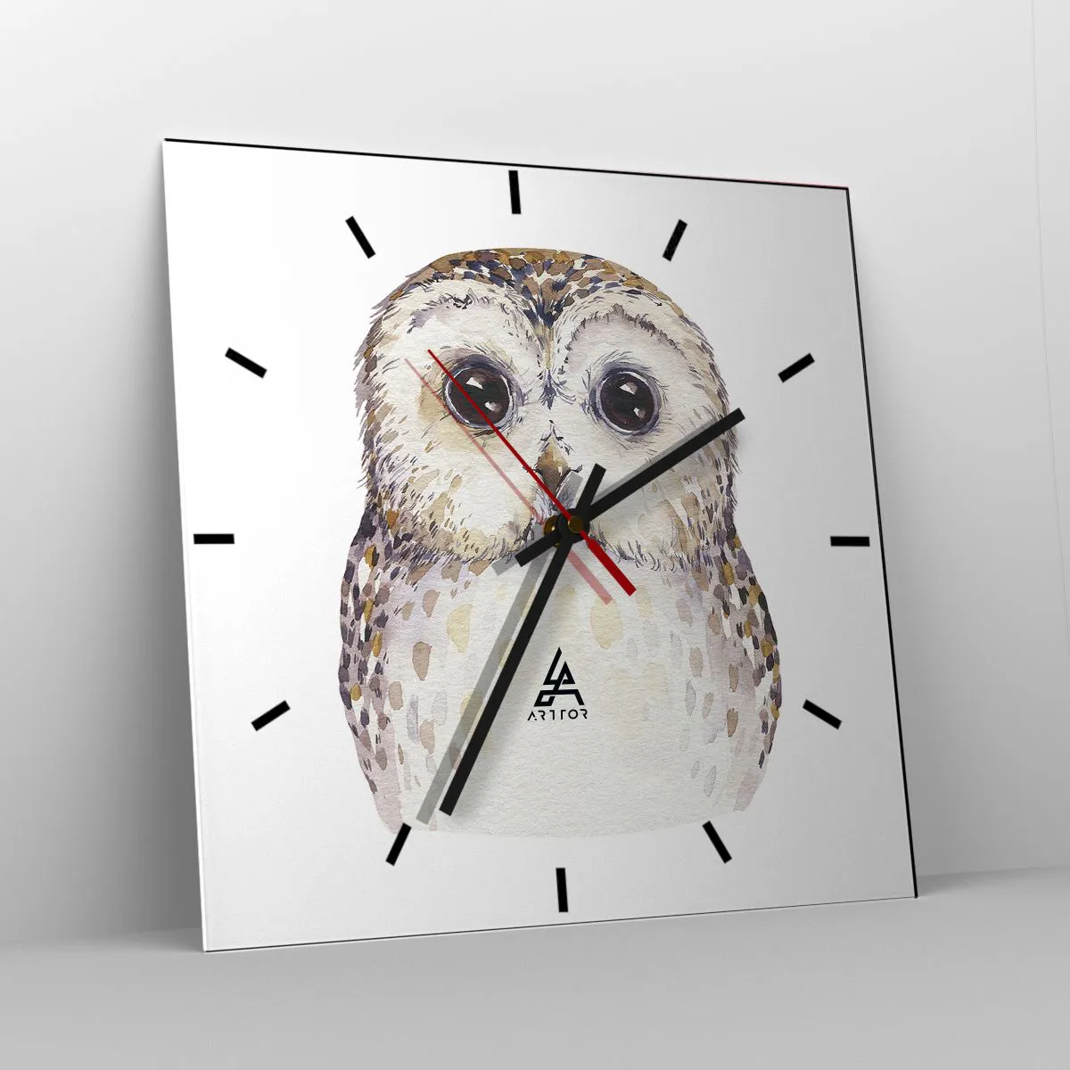 Zegar ścienny - Spójrz mi w oczy - 40x40 cm