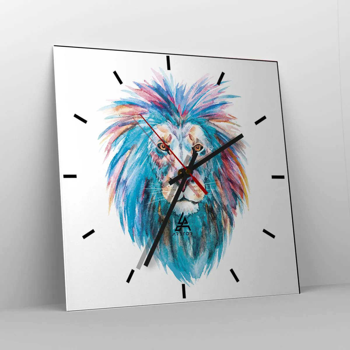 Zegar ścienny - Elektryzująca aura - 40x40 cm