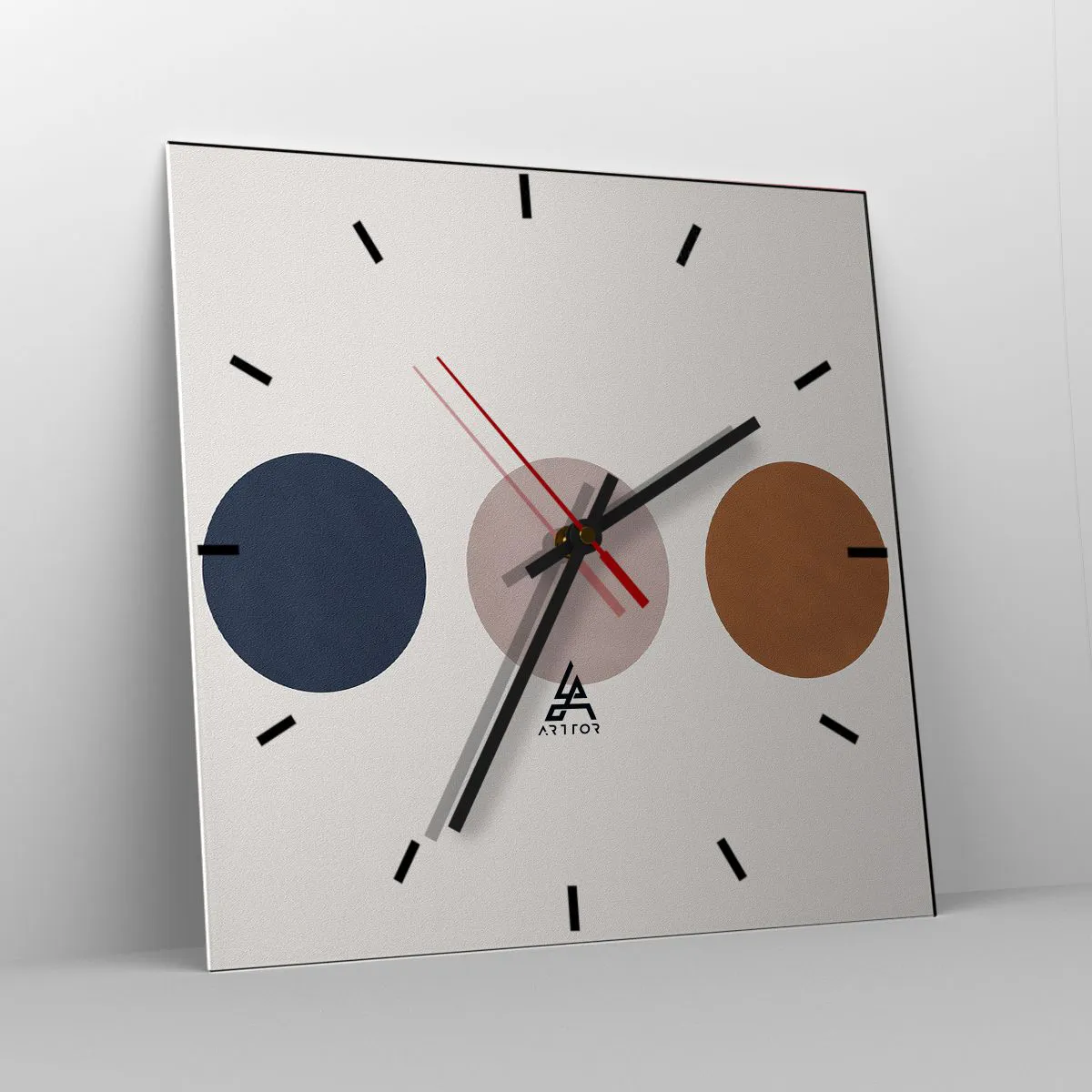 Zegar ścienny - Symbol doskonałości - 40x40 cm