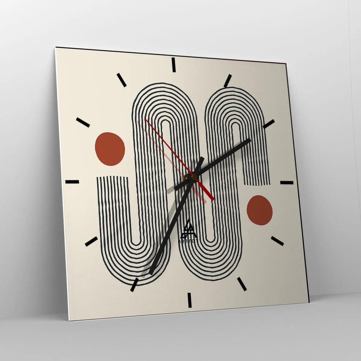 Nástěnné hodiny - Od začátku do konce - 40x40 cm