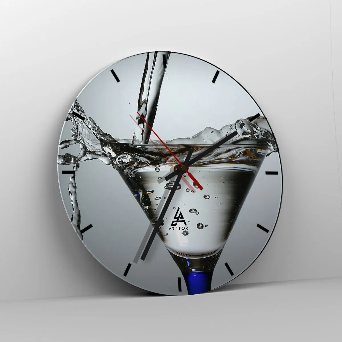 Falióra, Óra - A csésze peremén - 40x40 cm