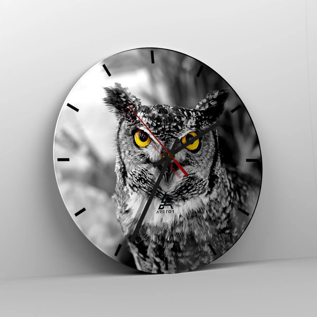 Nástěnné hodiny - Nic se neschová - 40x40 cm