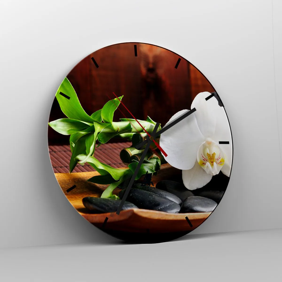 Vægur, Uret - Overgiv dig til naturens berøring - 40x40 cm