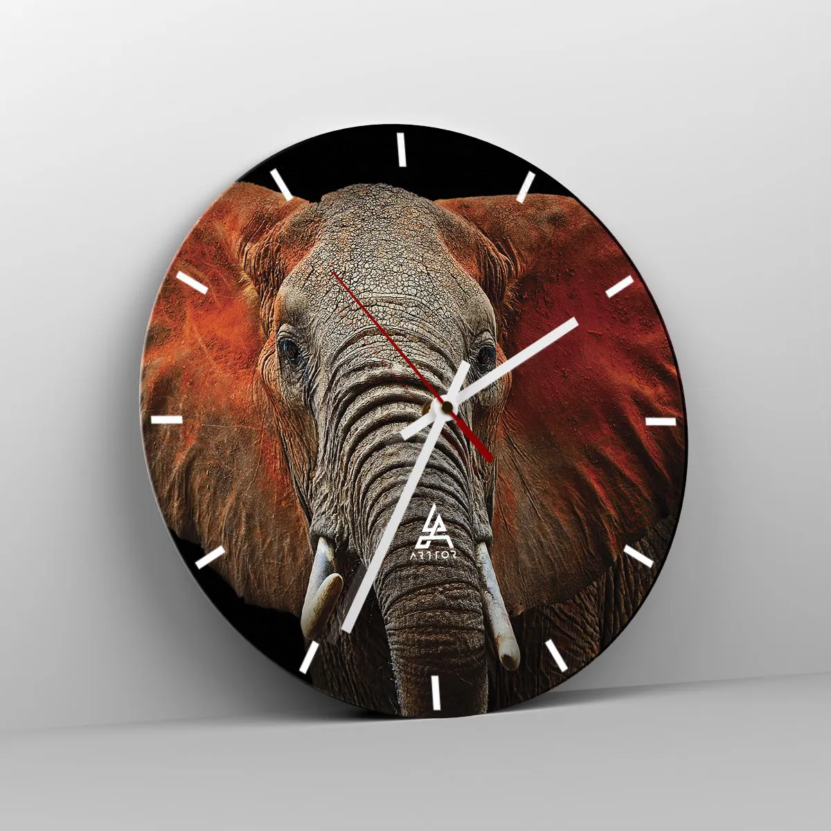 Vægur, Uret - Jeg er vild, er du? - 40x40 cm