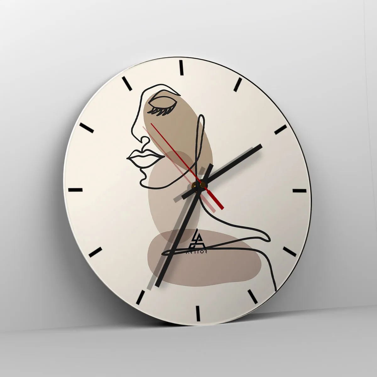 Nástěnné hodiny - Při poslechu samé sebe - 40x40 cm