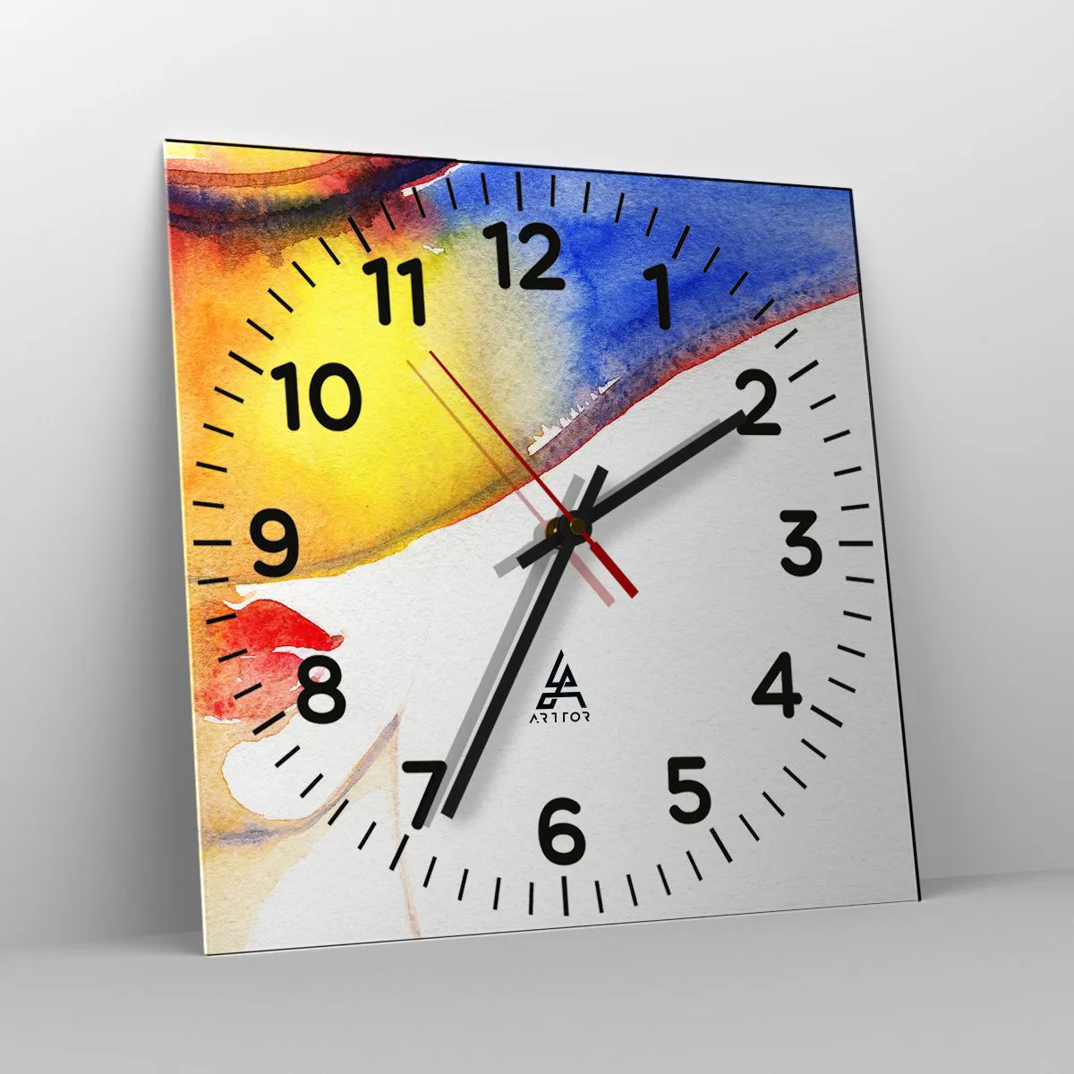 Zegar ścienny - Portret damy - 30x30 cm