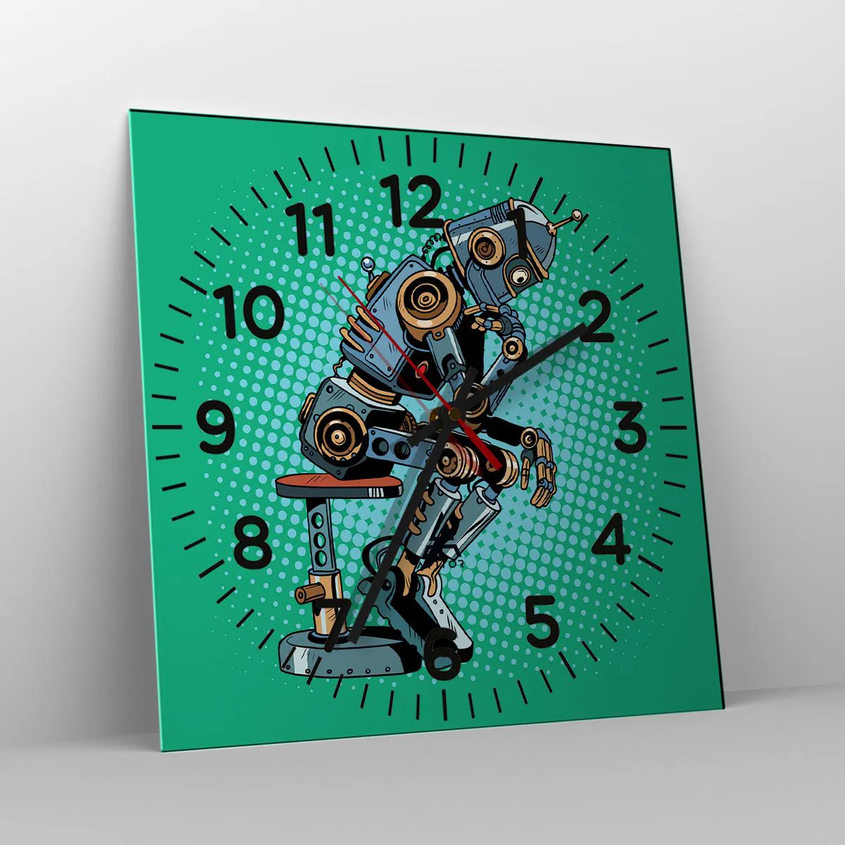 Vægur, Uret - Over essensen af at være - 30x30 cm