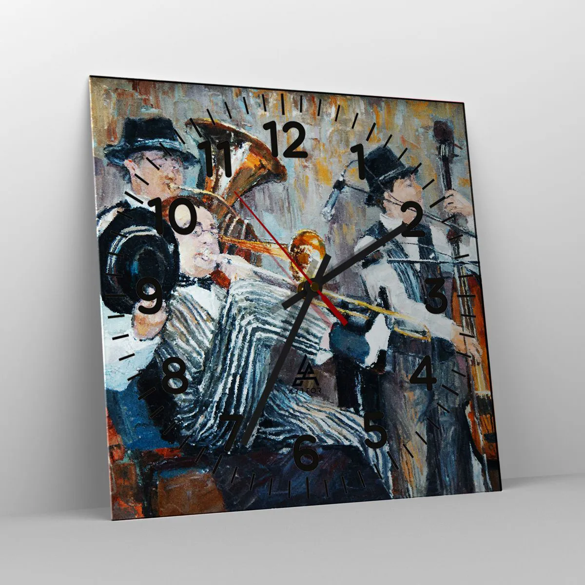 Falióra, Óra - Az egész jazz - 30x30 cm