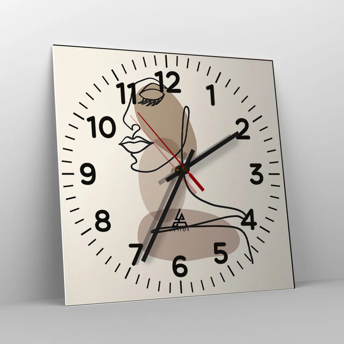 Vægur, Uret - Lytter til sig selv - 30x30 cm