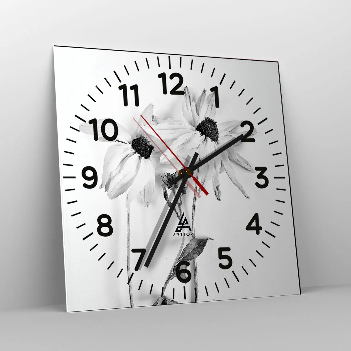 Nástenné hodiny - Nikto nechce byť sám - 30x30 cm