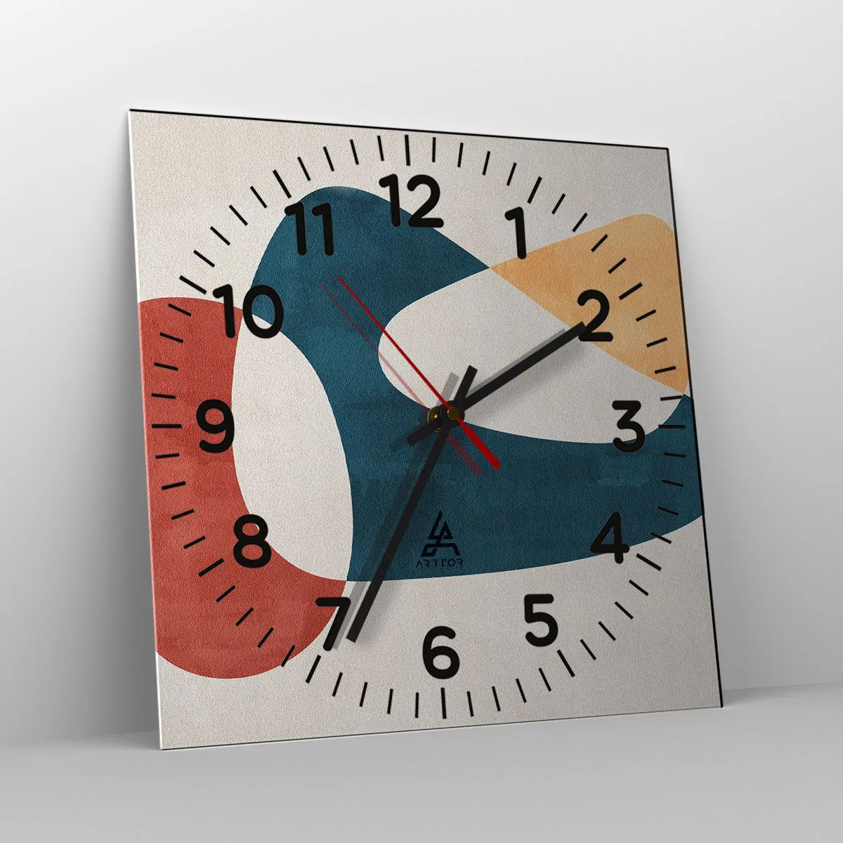 Wandklok - Klok - Invloeden en metamorfoses - 30x30 cm