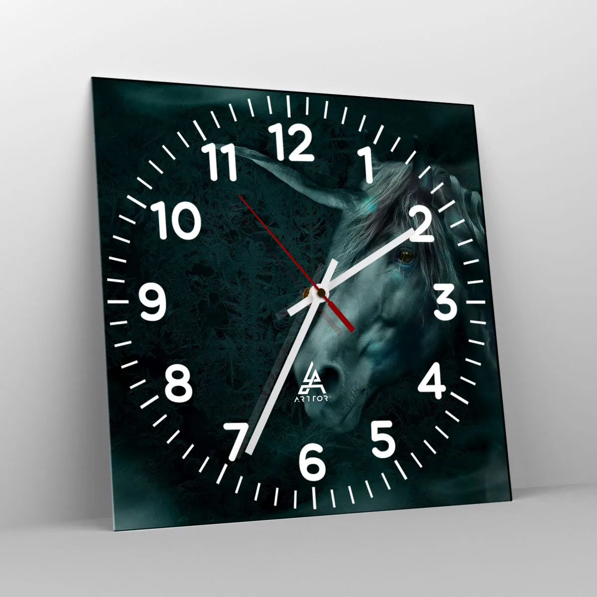 Wandklok - Klok - In een sprookjesbos - 40x40 cm