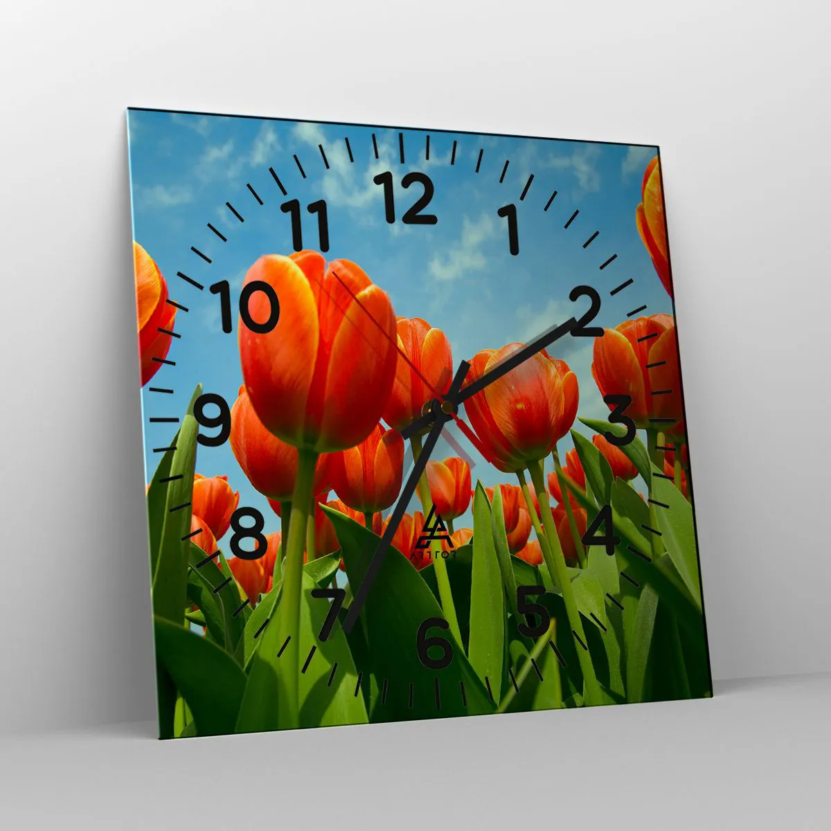 Orologio da parete - Orologio in Vetro - A loro non serve nulla oltre al cielo azzurro - 40x40 cm