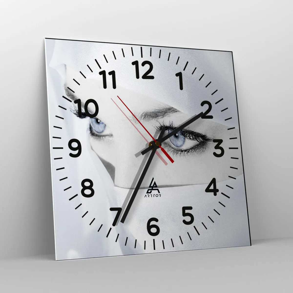 Ceas de perete - Ceas pe sticlă - Direct din o mie și una de nopți - 40x40 cm