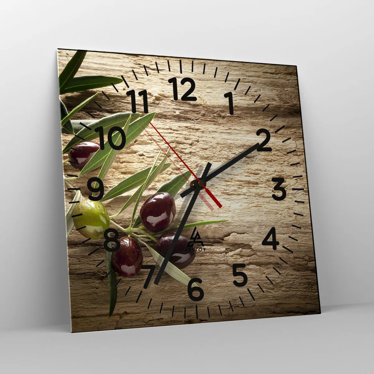 Nástěnné hodiny - Přímo od přírody - 40x40 cm
