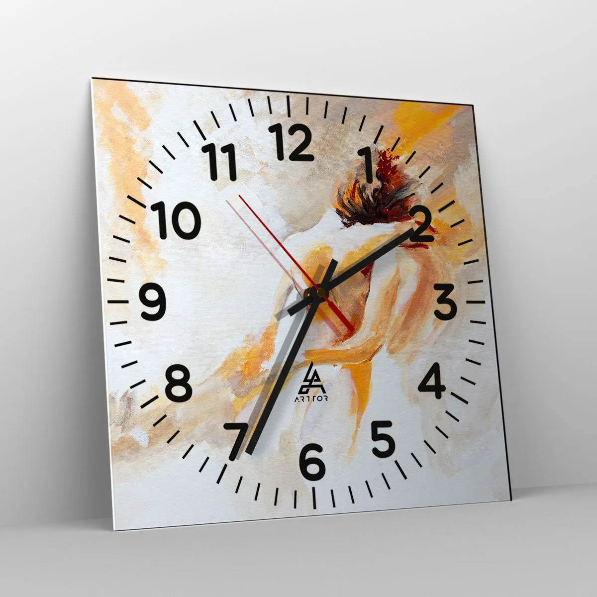 Nástenné hodiny - Blízkosť v nebi - 40x40 cm