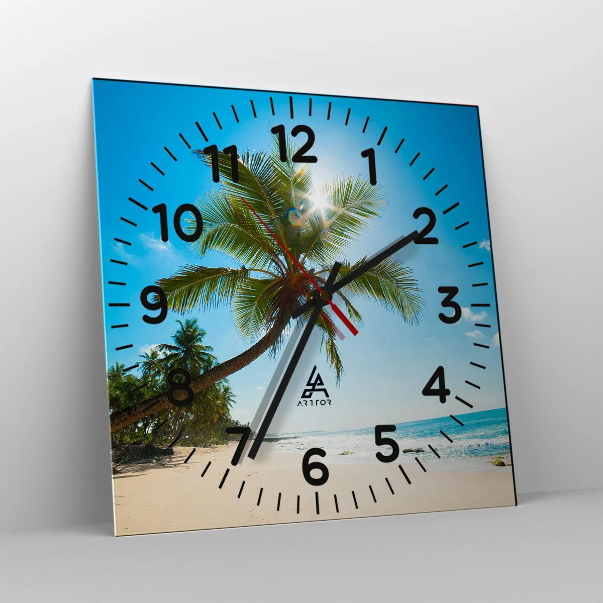 Orologio da parete - Orologio in Vetro - Non farlo vedere a nessuno - 40x40 cm