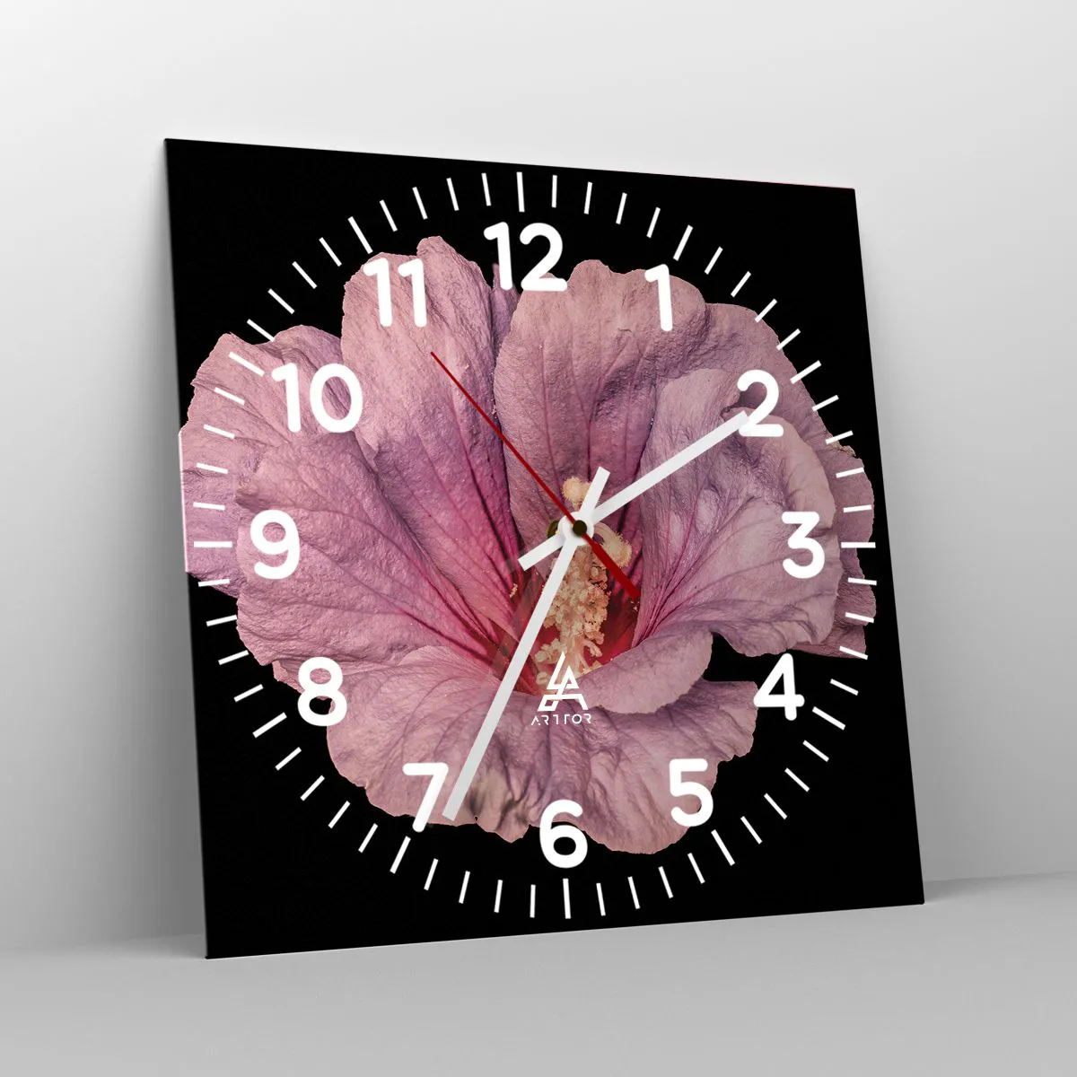 Zegar ścienny - Prosto do serca - 40x40 cm