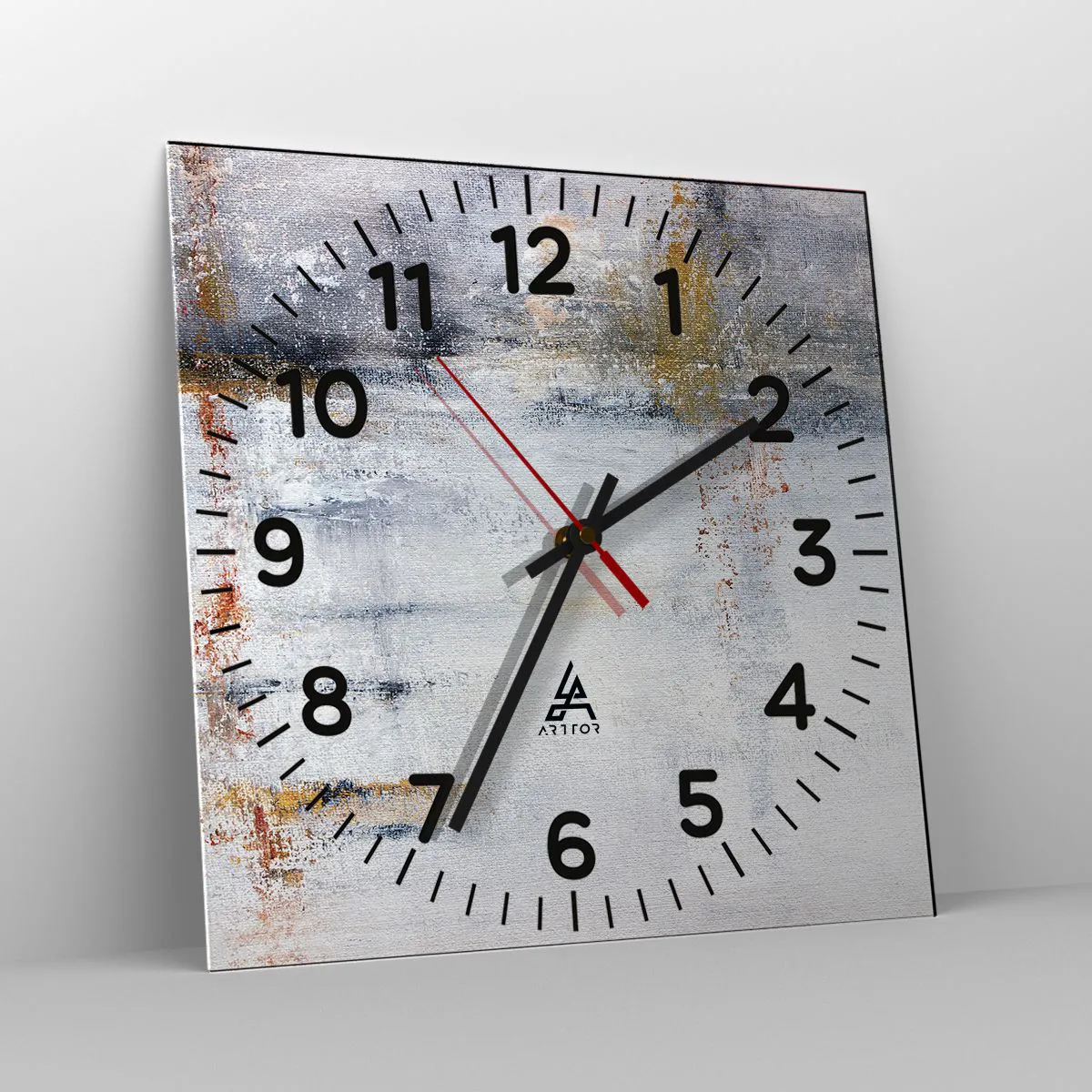 Vægur, Uret - Bag lufttæppet - 40x40 cm