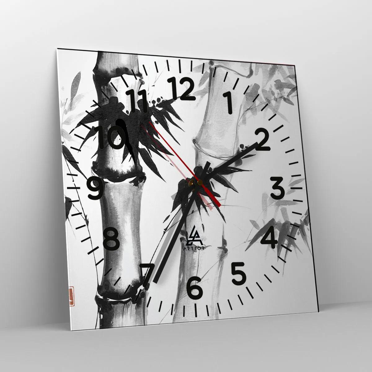 Wanduhr - Glasuhr - Dem Orient ganz nah - 40x40 cm