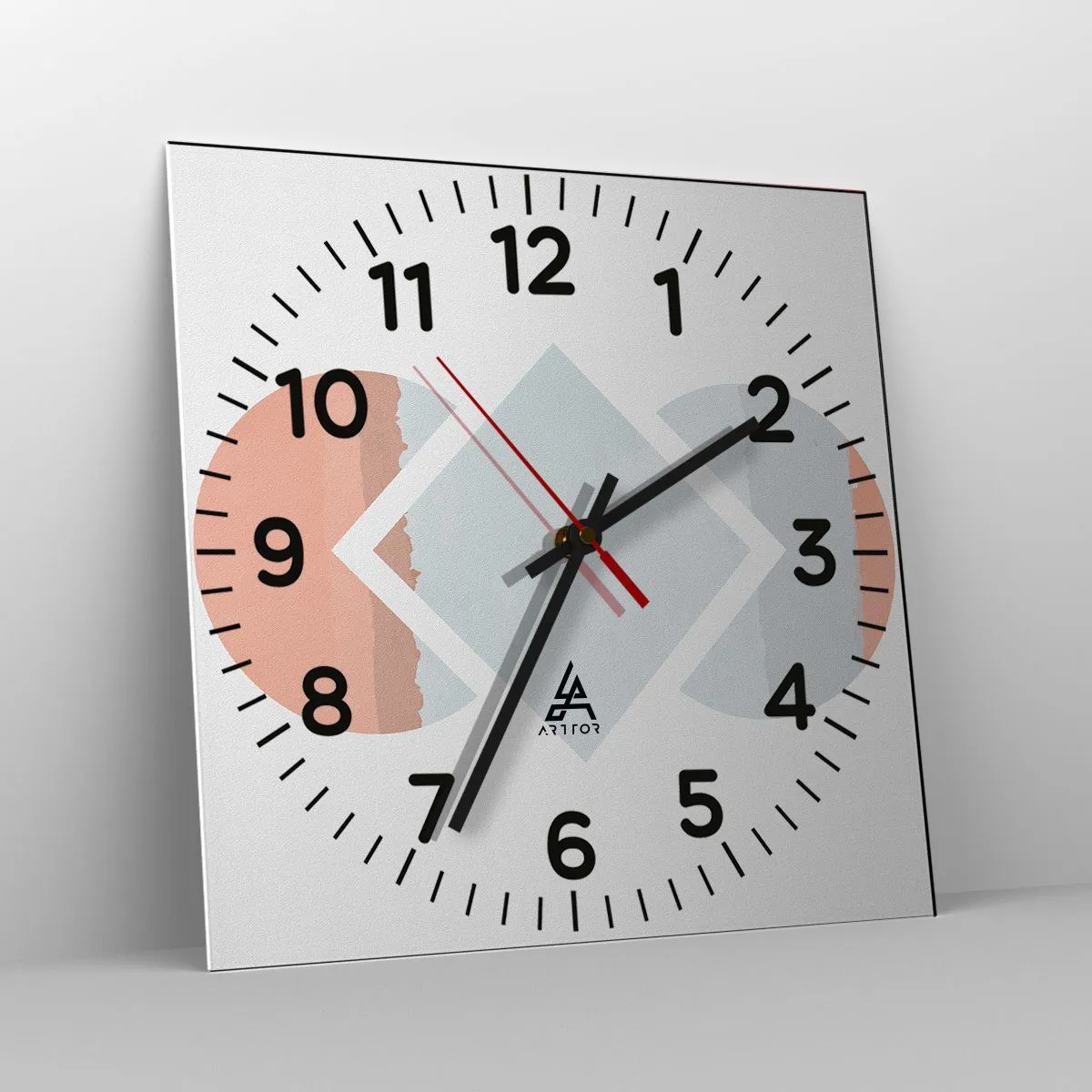 Vægur, Uret - Situationen er klar - 40x40 cm