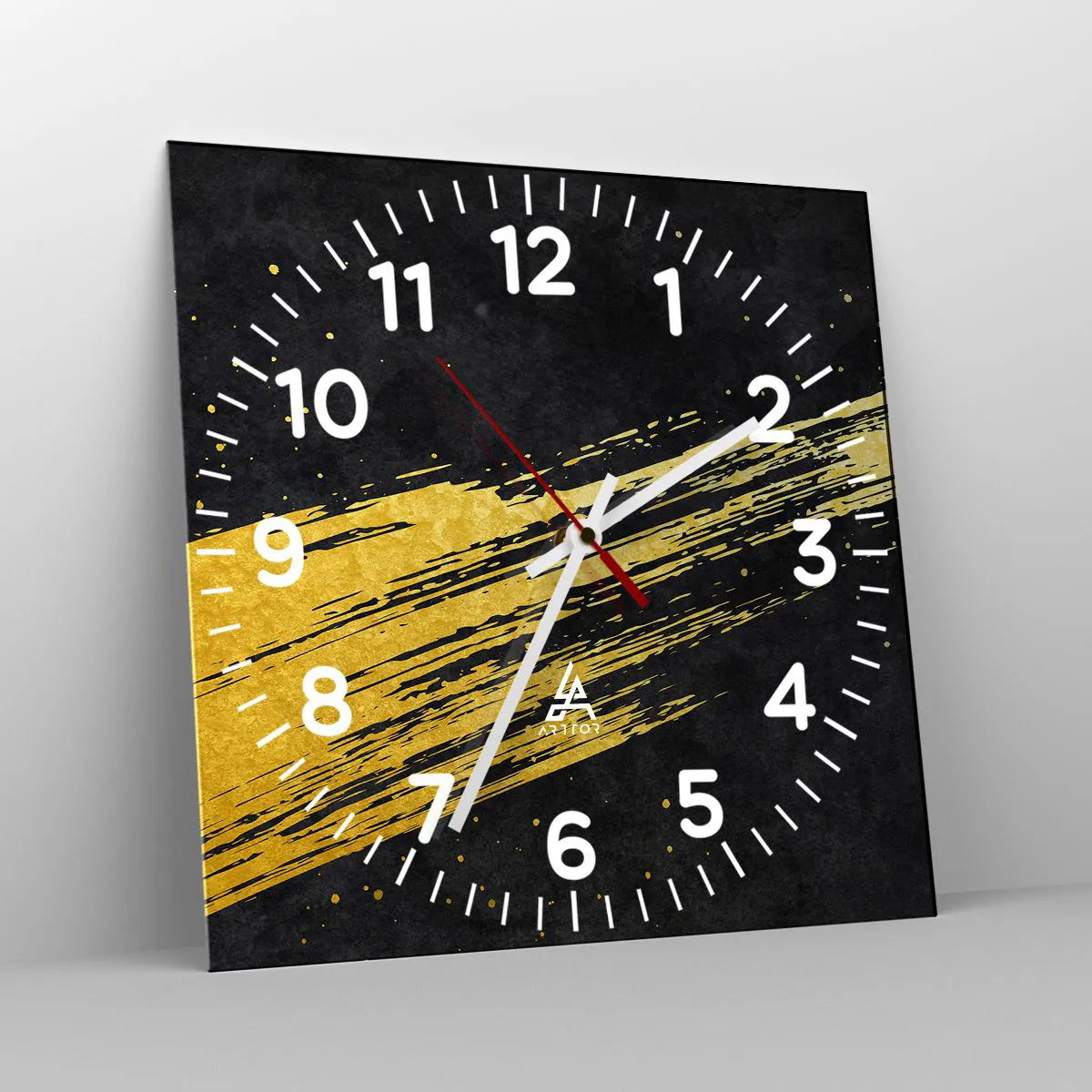 Wandklok - Klok - Spring in hyperruimte - 40x40 cm