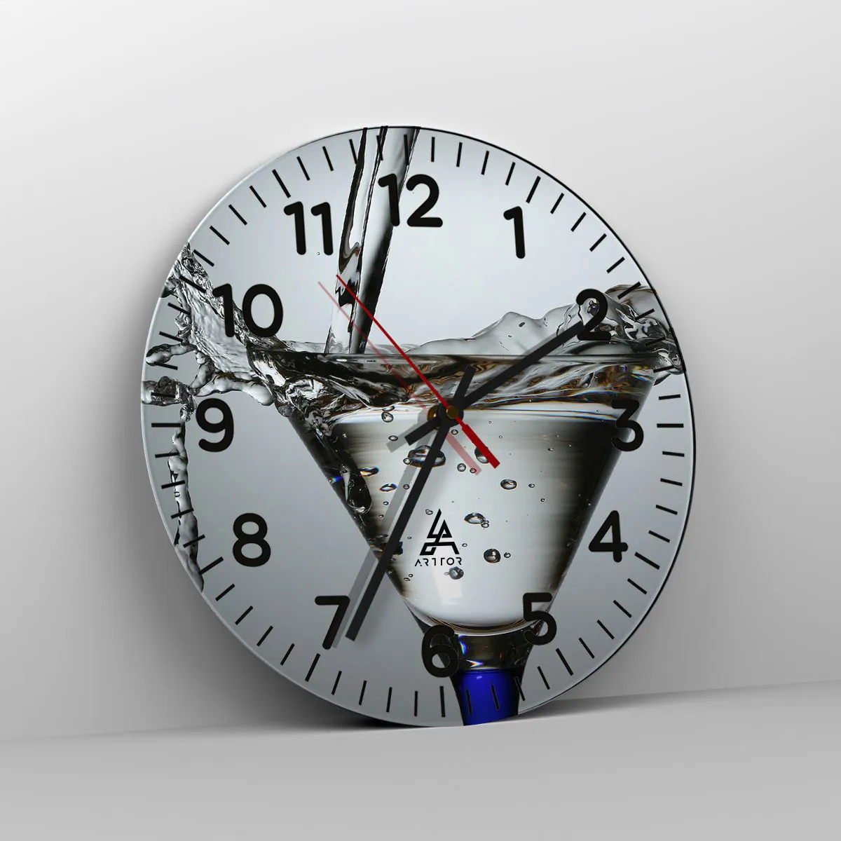 Falióra, Óra - A csésze peremén - 30x30 cm