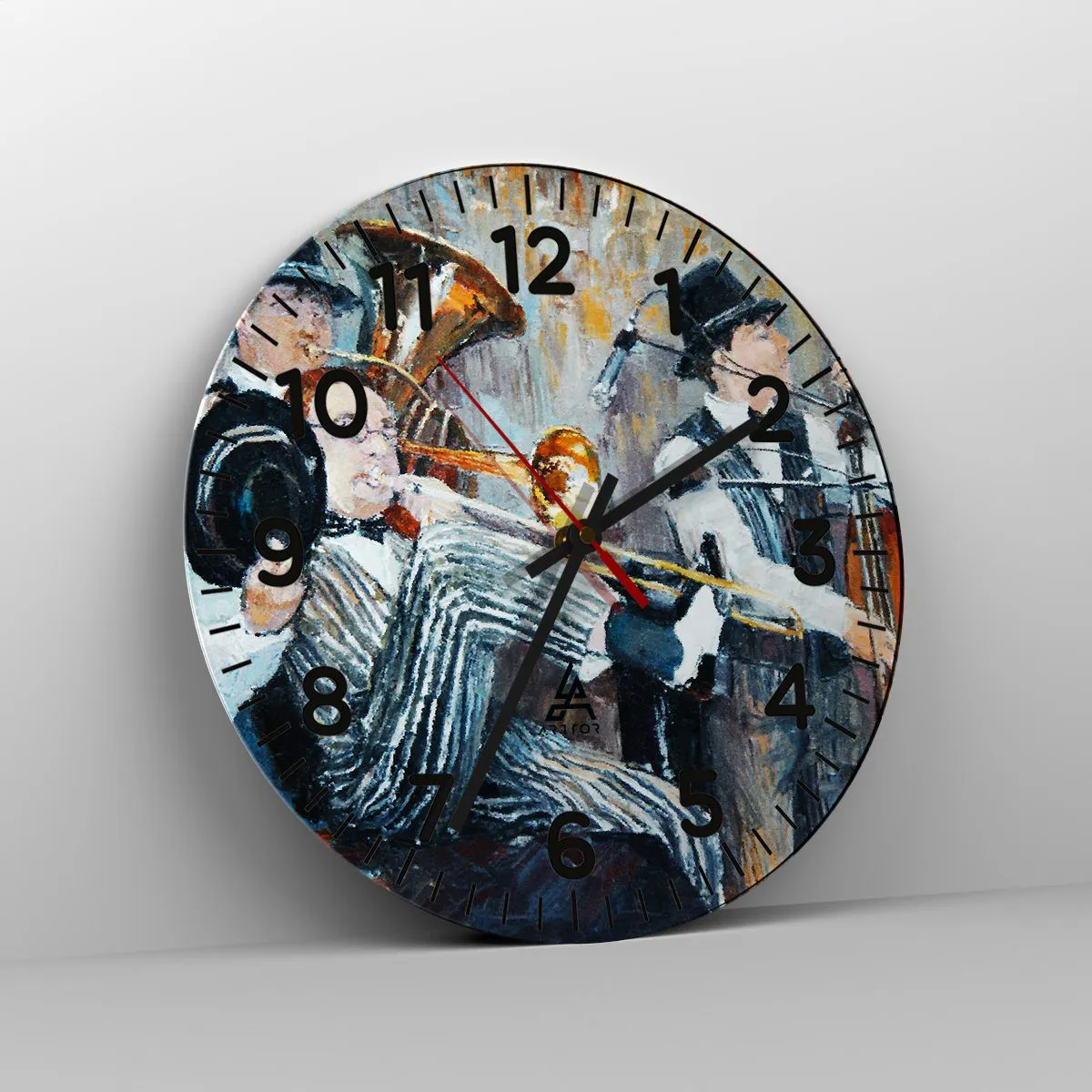 Nástěnné hodiny - Celý tento jazz - 30x30 cm