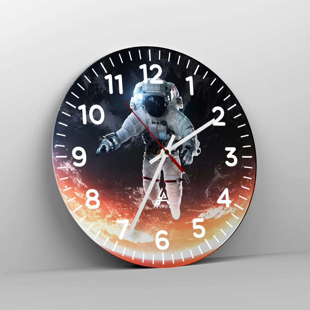 Vægur, Uret - Må jeg blive lidt længere? - 30x30 cm