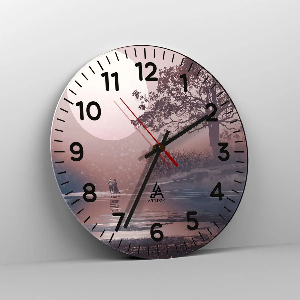 Orologio da parete - Orologio in Vetro - Meraviglie della notte - 30x30 cm