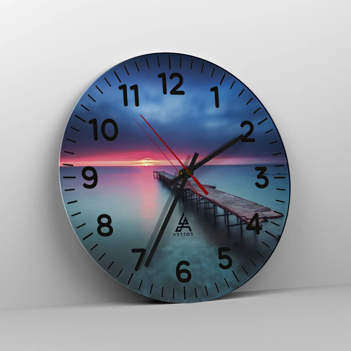 Nástěnné hodiny - Mezi nebem a zemí - 30x30 cm