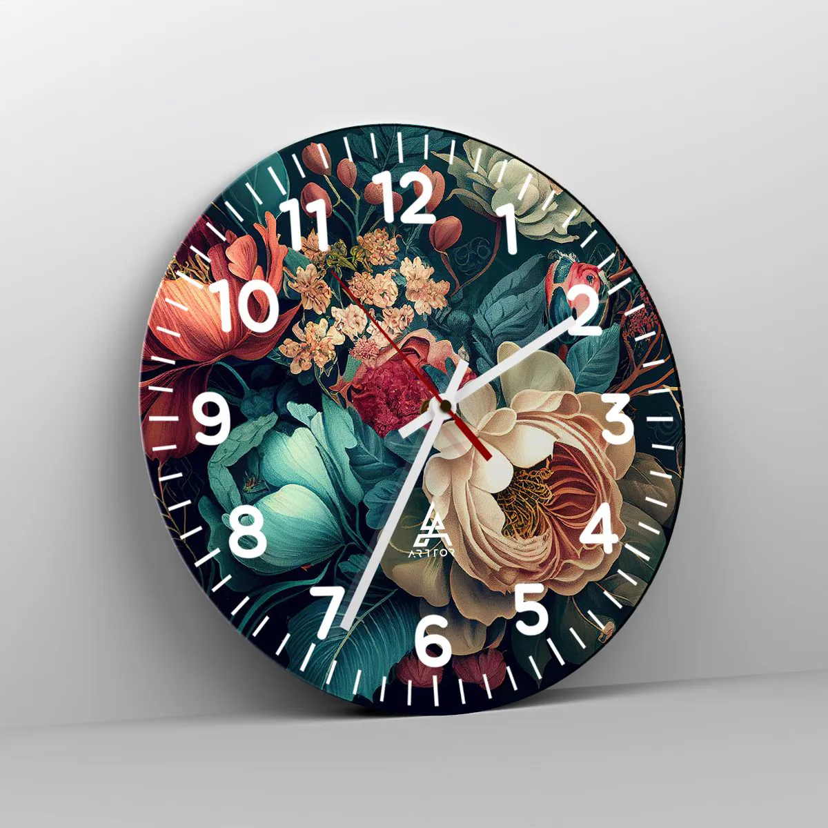 Horloge murale - Pendule murale - le charme du 19ème siècle - 30x30 cm