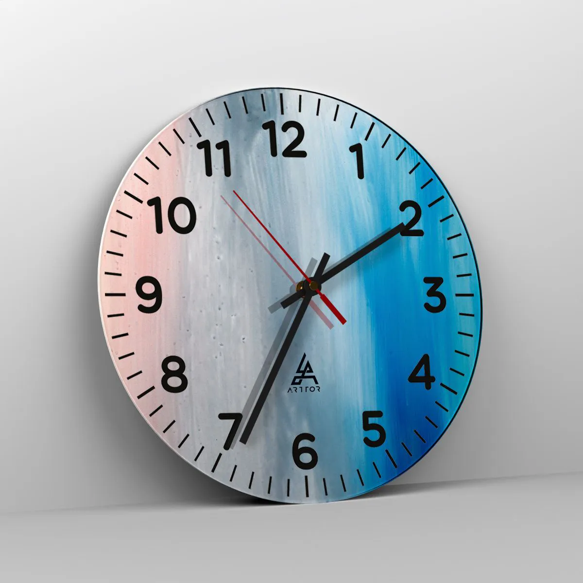 Nástenné hodiny - Živly: vzduch - 30x30 cm