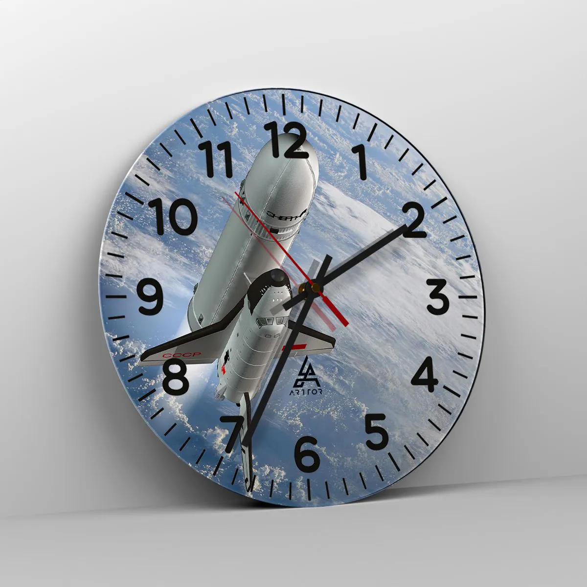 Vægur, Uret - Kosmisk opstigning - 40x40 cm