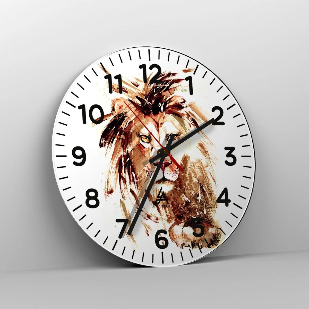 Nástenné hodiny - Sila a dôstojnosť - 40x40 cm