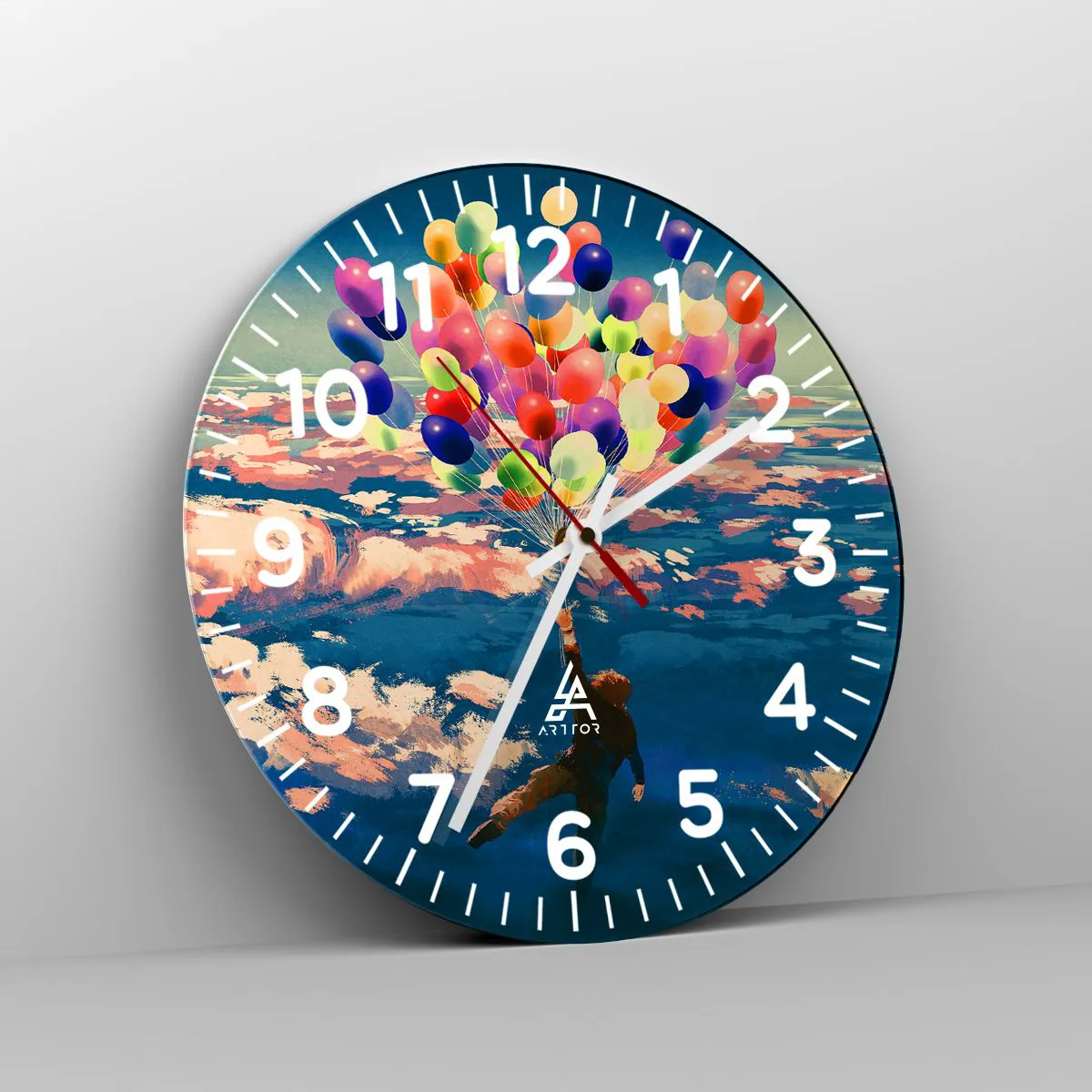 Falióra, Óra - Egy gyermekkori álom valóra vált - 40x40 cm