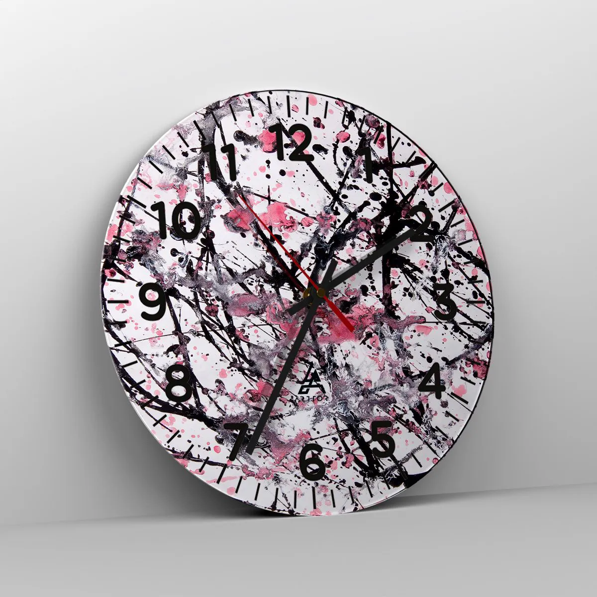 Falióra, Óra - Az élet múló természete - 40x40 cm