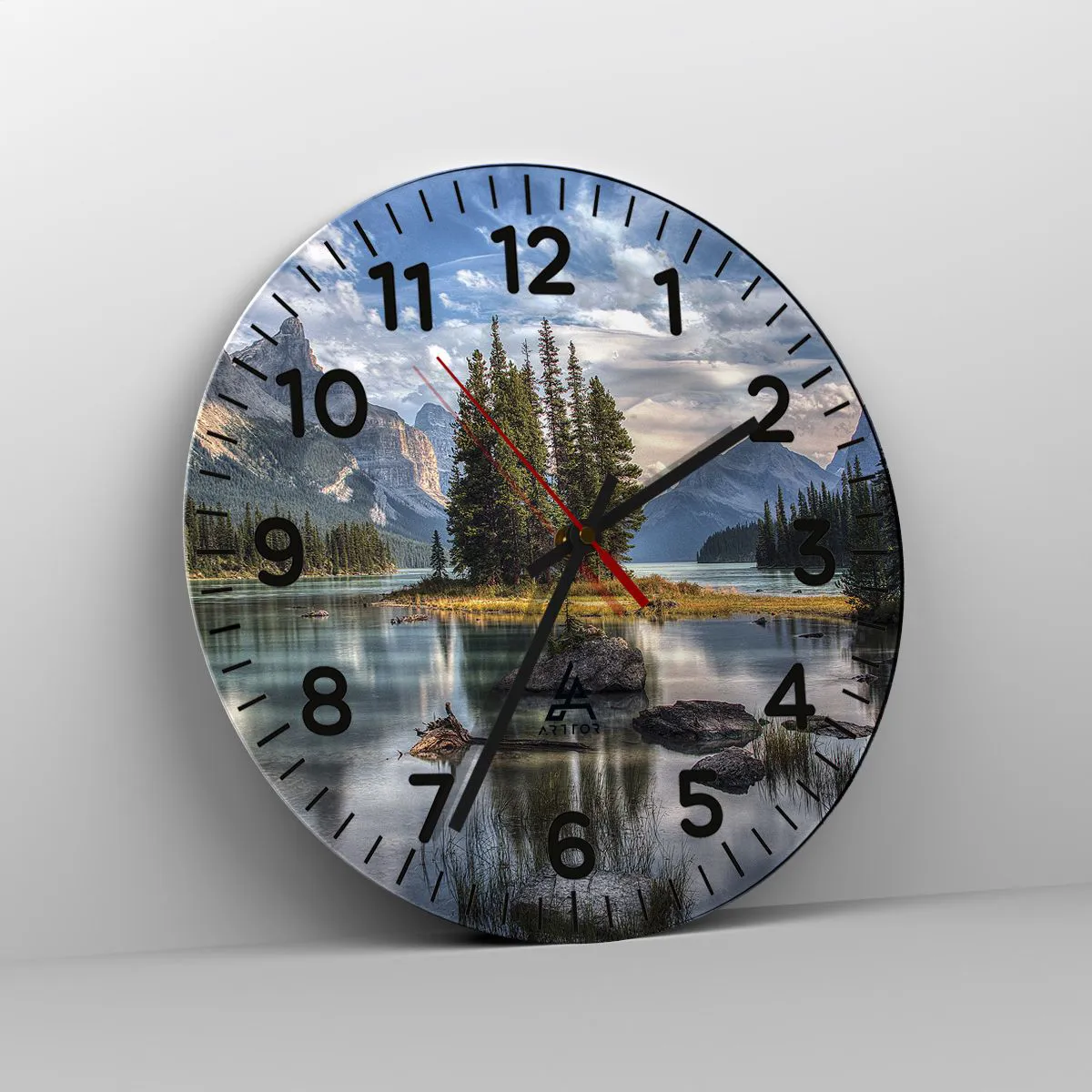 Falióra, Óra - A nagy és tiszta víz mellett... - 40x40 cm