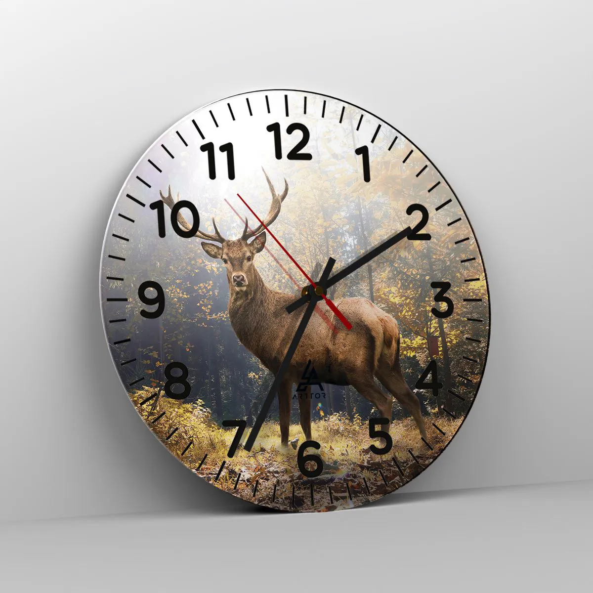 Horloge murale - Pendule murale - Toute sa majesté - 40x40 cm