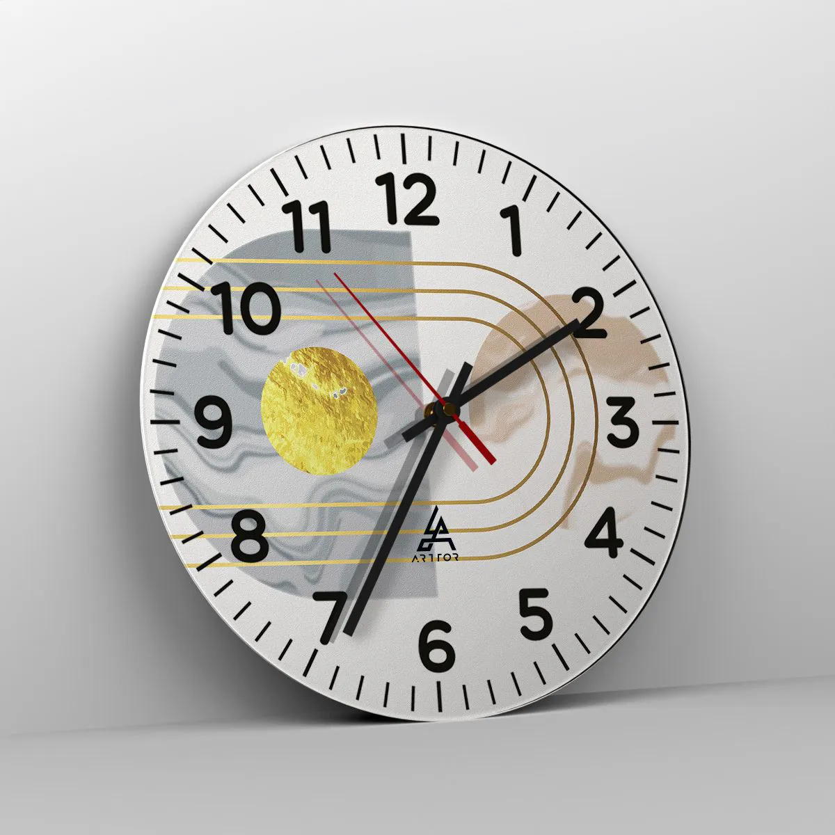 Zegar ścienny - Jasność i blask - 40x40 cm