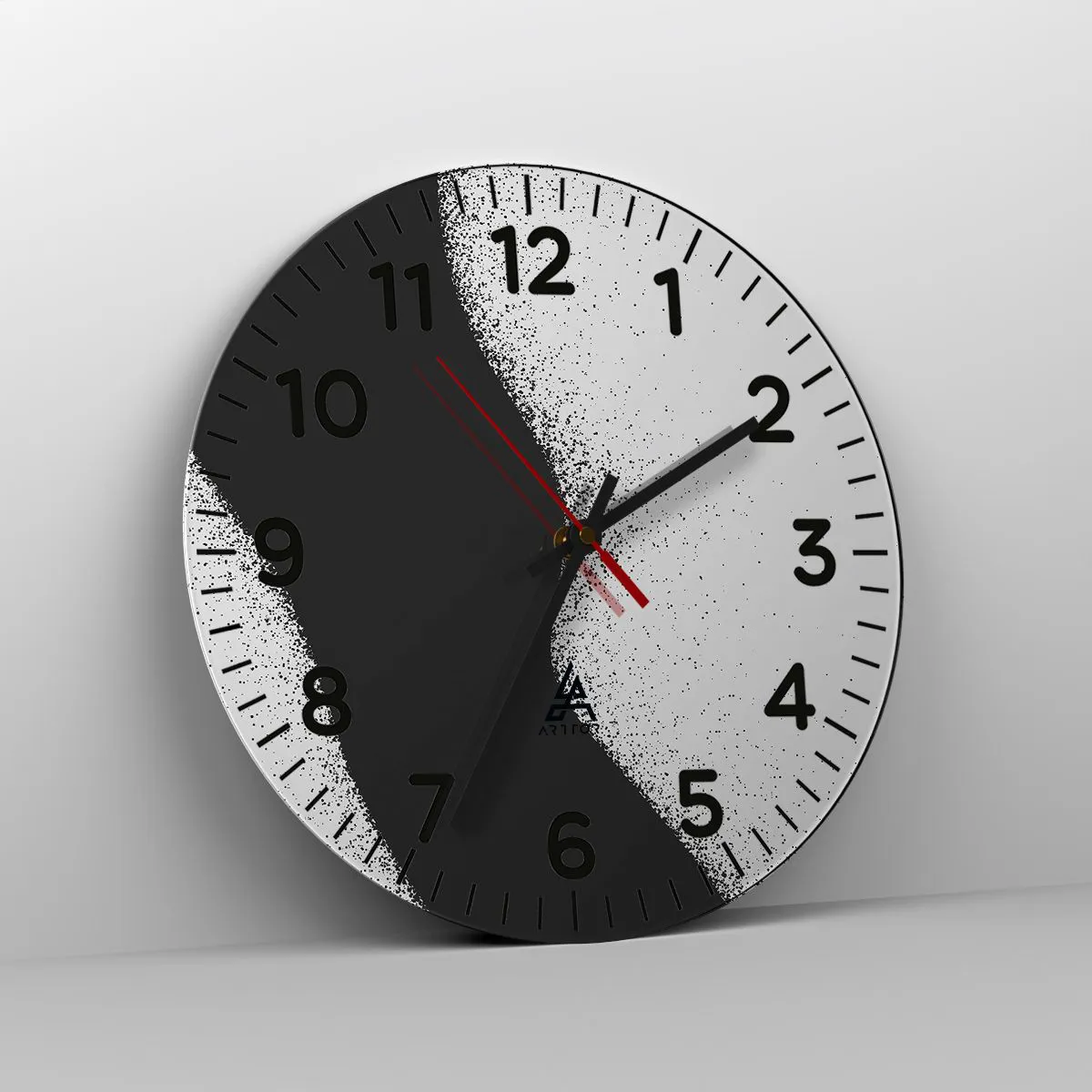 Nástenné hodiny - Plynulá rovnováha - 40x40 cm