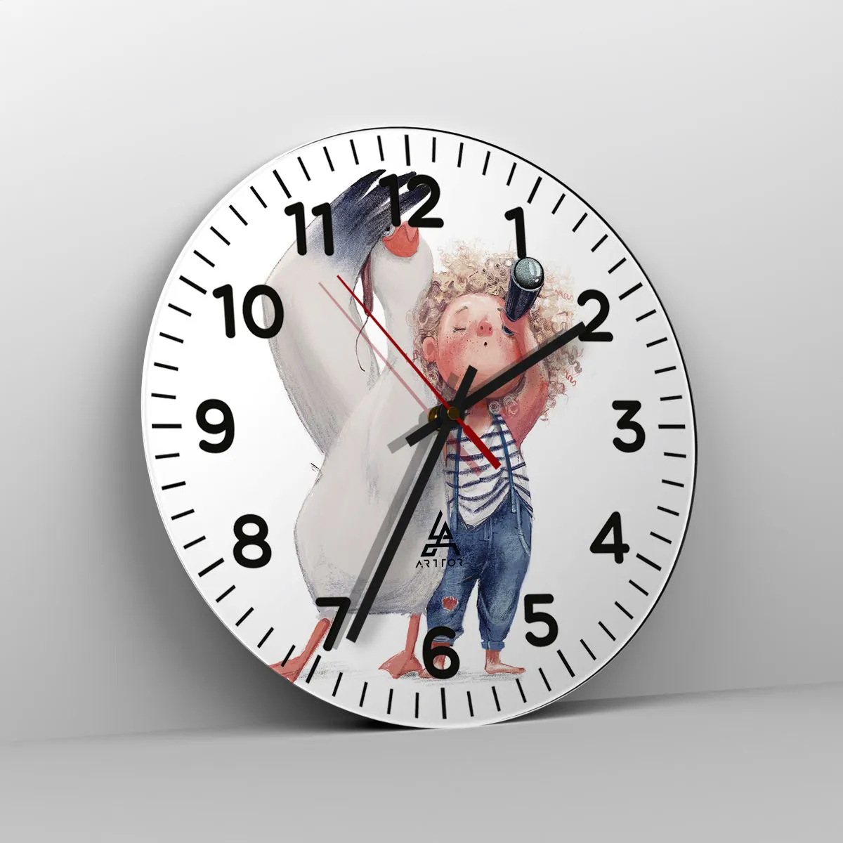 Falióra, Óra - Nagy utazási terve - 40x40 cm