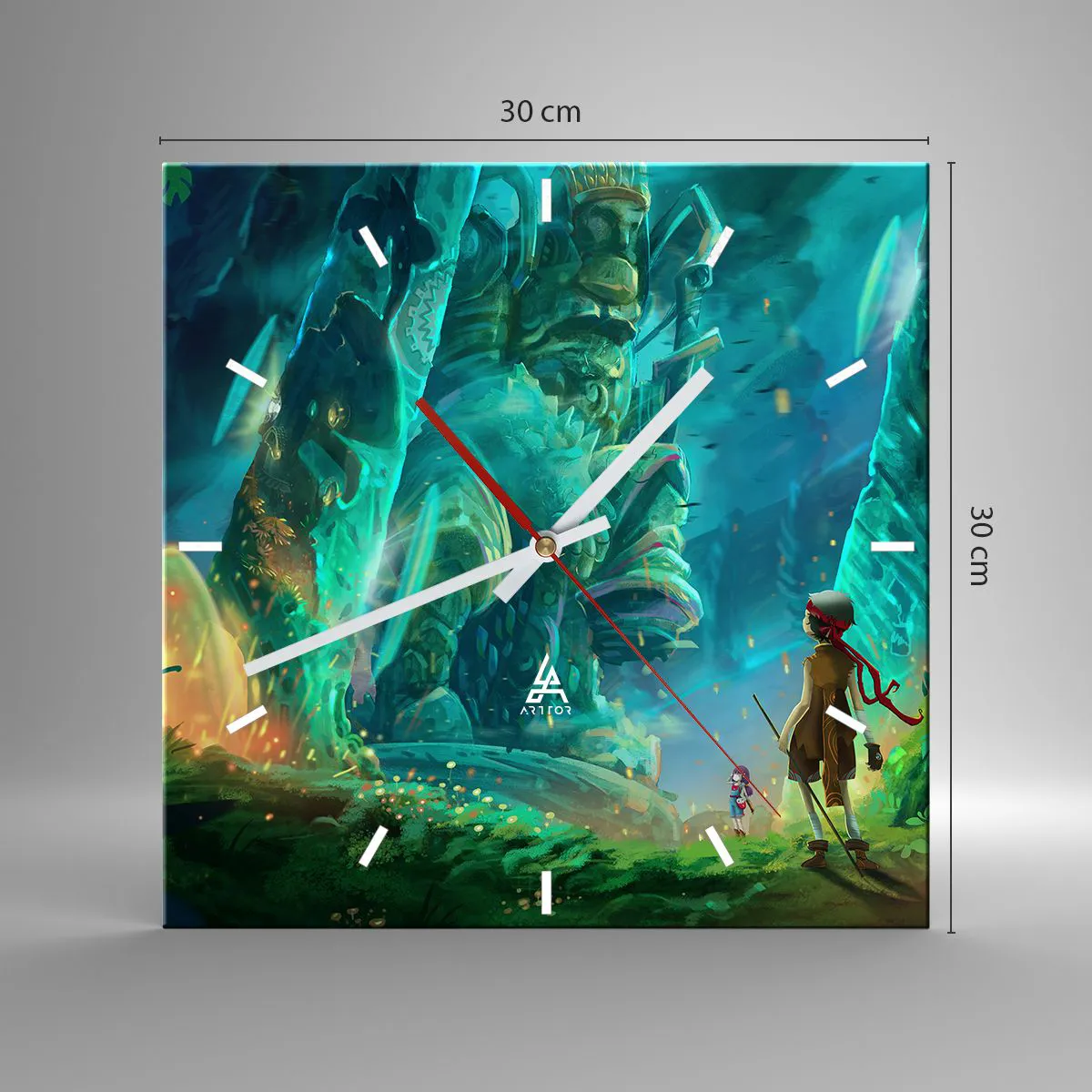 Falióra, Óra - A nagy mesekönyvből - 30x30 cm