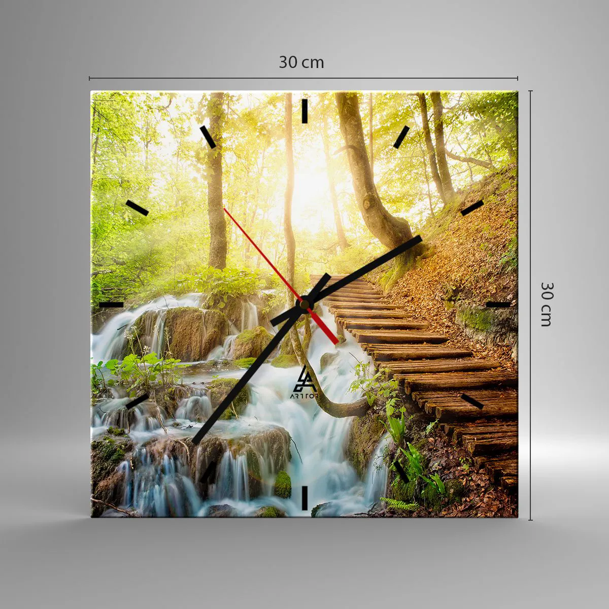 Vægur, Uret - Den ønskede kølighed - 30x30 cm