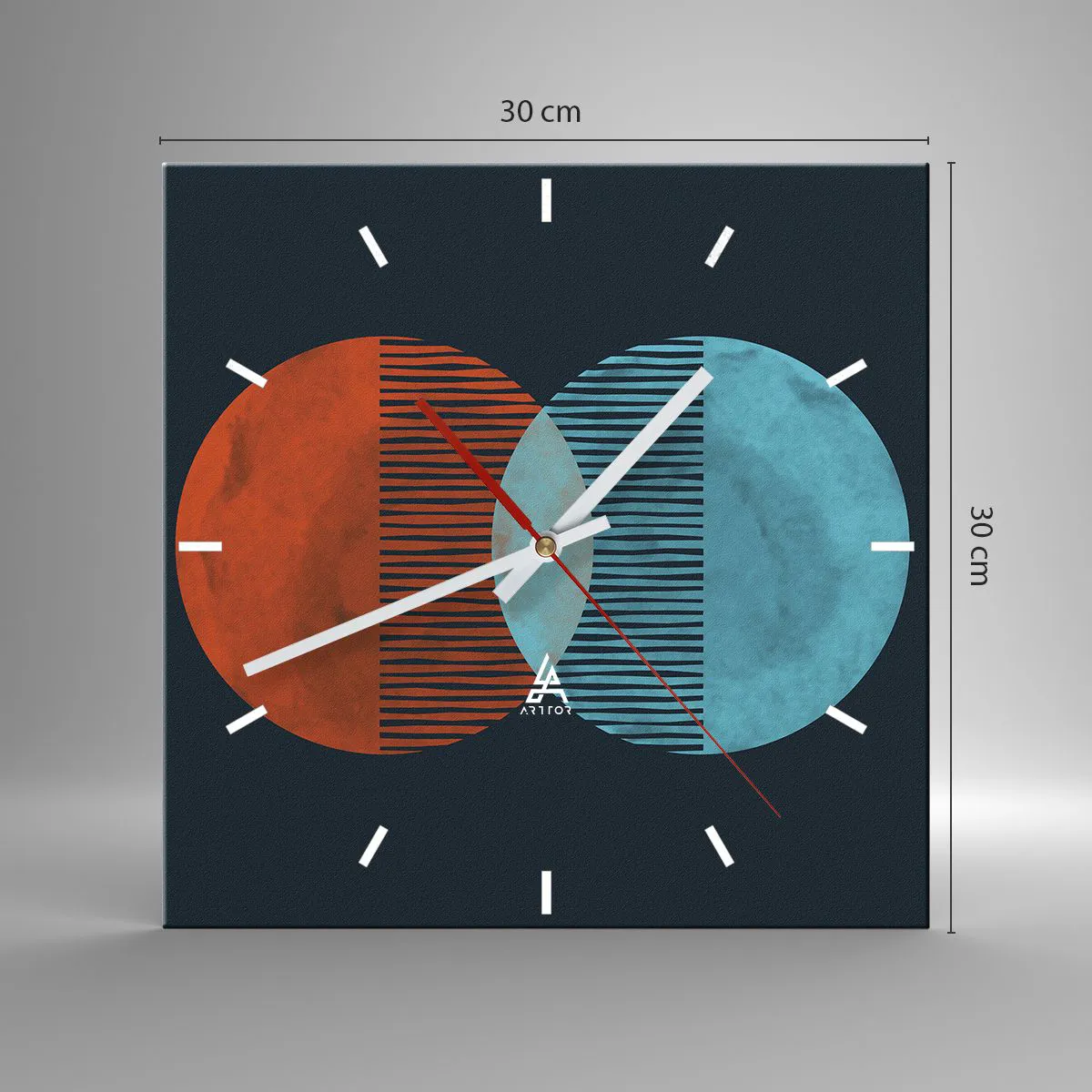 Falióra, Óra - Csillagászati fantázia - 30x30 cm