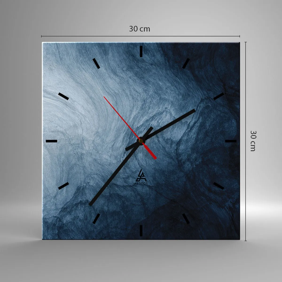 Falióra, Óra - Mélyrenyúlás - 30x30 cm