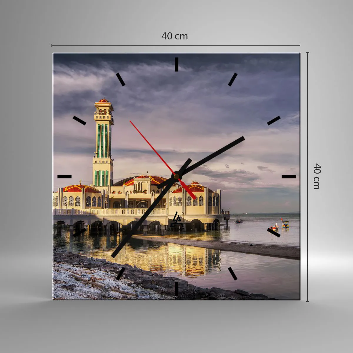 Vægur, Uret - Naturens tempel - 40x40 cm