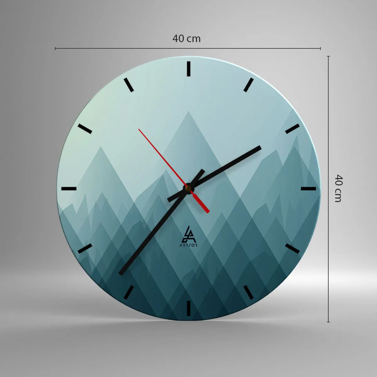 Nástěnné hodiny - Velká, větší, největší - 40x40 cm