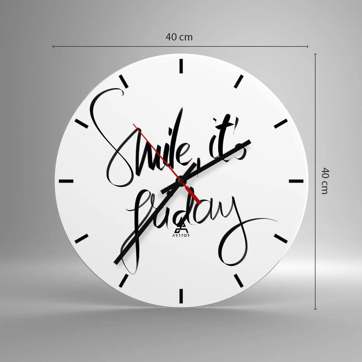 Falióra, Óra - Igazi öröm - 40x40 cm