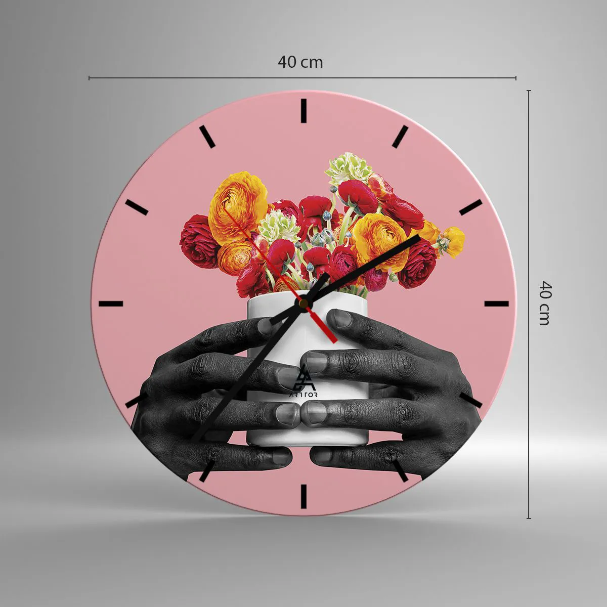 Falióra, Óra - Az élet apoteózisa - 40x40 cm